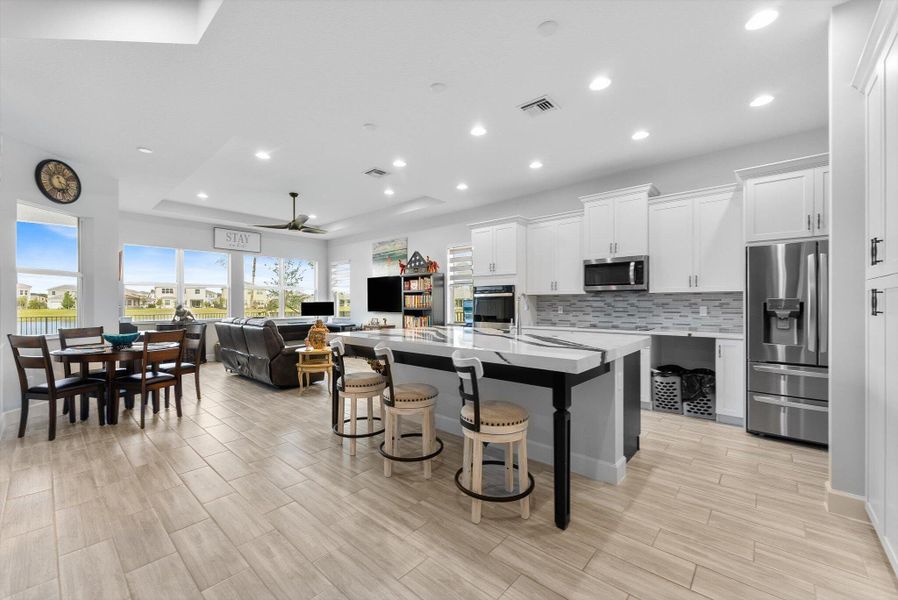 Furnished interior view inside a new home in , Westlake (Image 29).