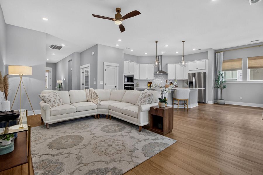 Furnished interior view inside a new home in , Summerville (Image 40).