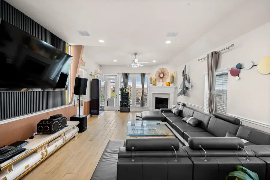 Furnished interior view inside a new home in Marvida, Cypress (Image 24).