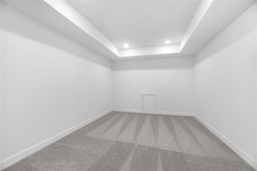 Spacious, unfurnished interior of a new home in Jordan Ranch – 60', Brookshire (Image 15). Spacious, unfurnished interior of a new home in Jordan Ranch – 60', Brookshire (Image 15).