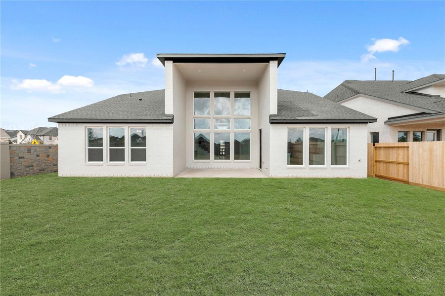 Grass is digitally enhanced.