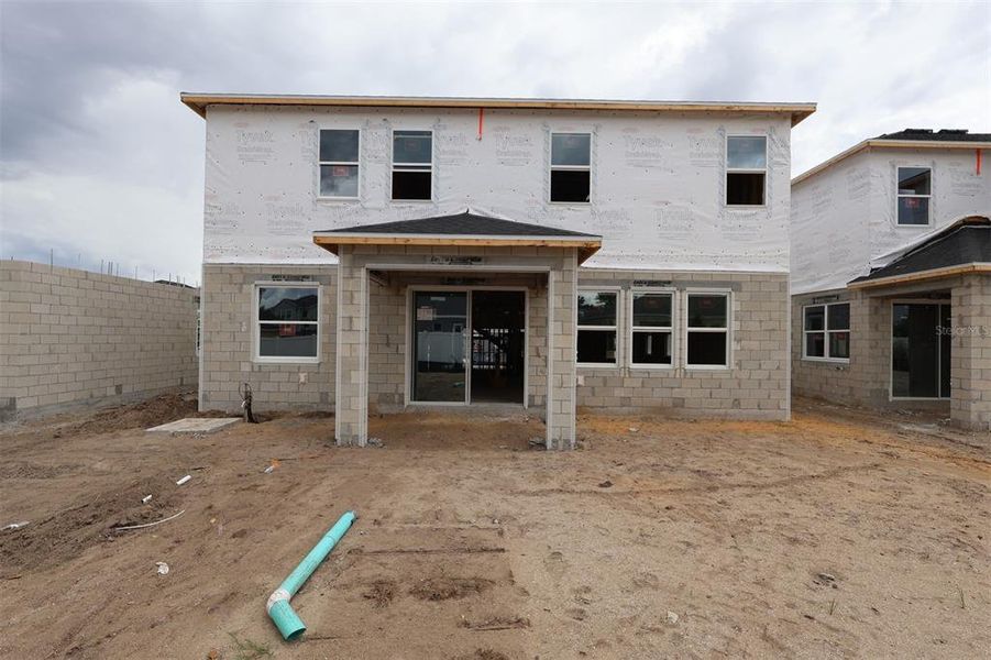 In-progress construction of a new home in Estates at Rivercrest, Sanford, FL (Image 9).