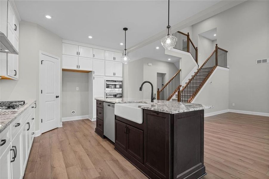 Furnished interior view inside a new home in Woodberry, Canton (Image 8).