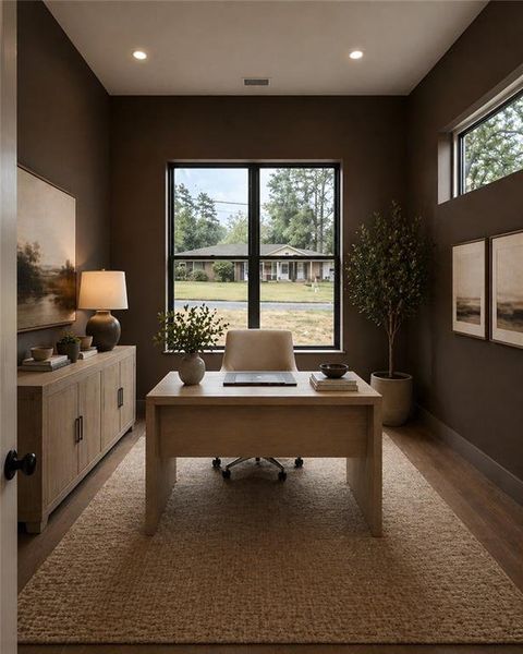 Furnished interior view inside a new home in , Atlanta (Image 4). Furnished interior view inside a new home in , Atlanta (Image 4).