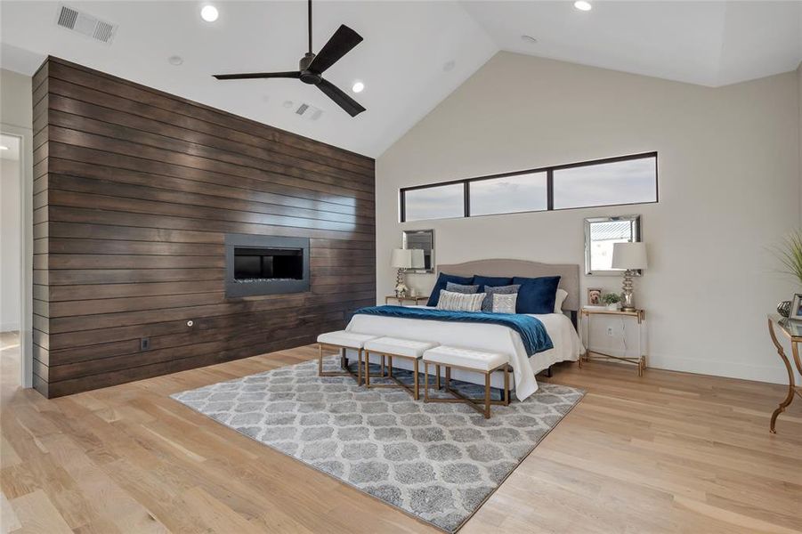 Furnished interior view inside a new home in Montclair, Prosper (Image 3).