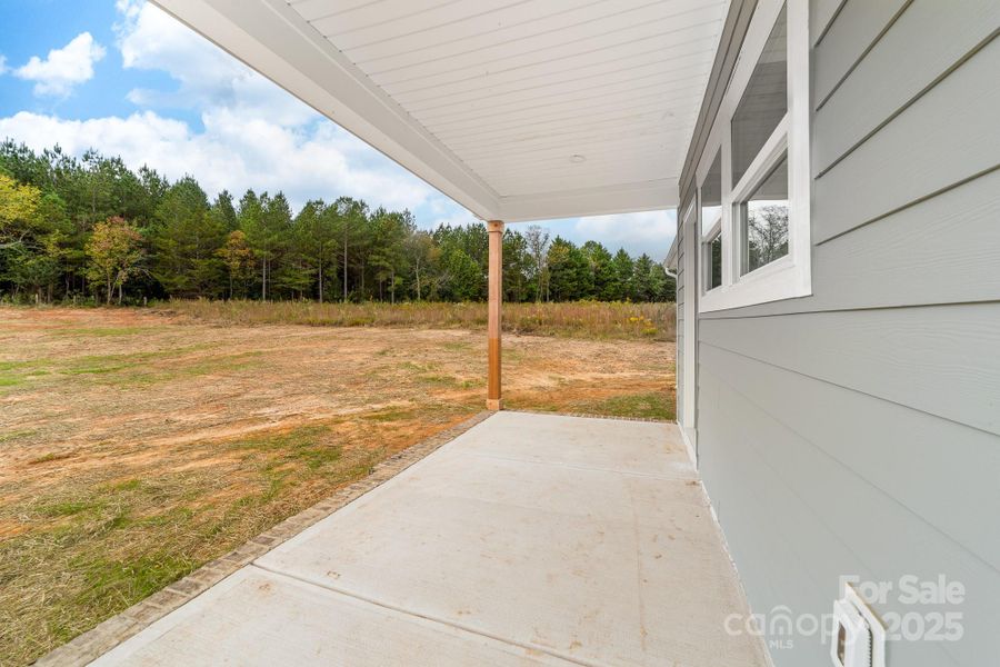 Exterior details and patio area of a home in , Cherryville (Image 19).