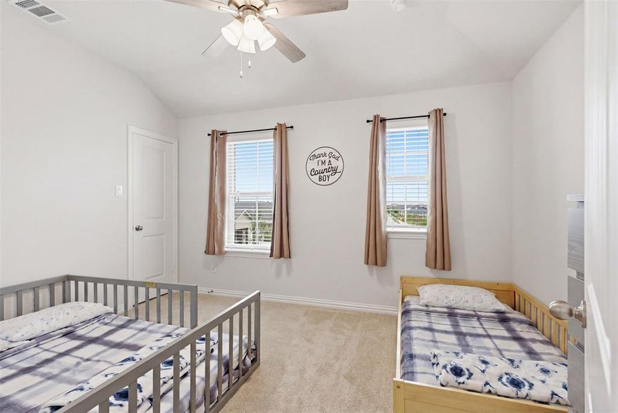 Furnished interior view inside a new home in , Denton (Image 26).