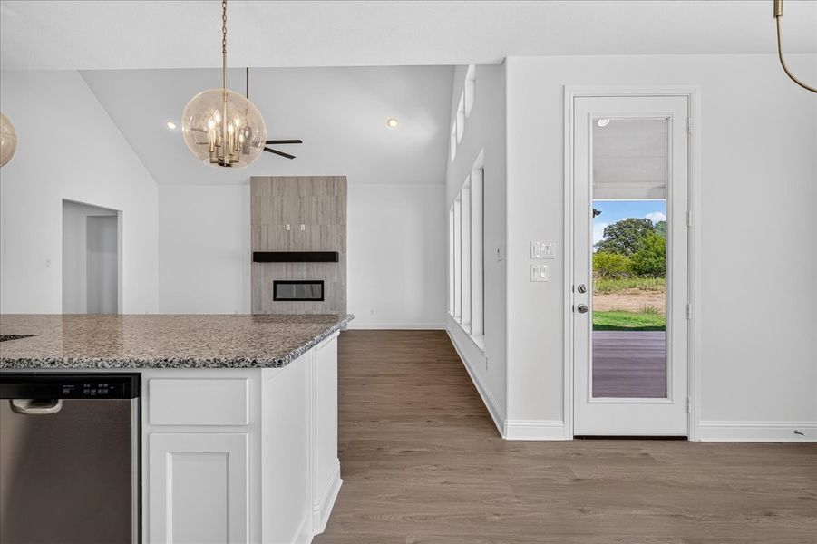 Furnished interior view inside a new home in Monarch Manor, Poolville (Image 13).