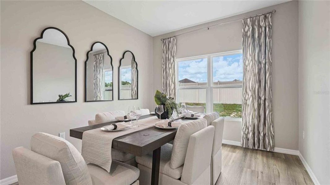 Furnished interior view inside a new home in Briarwood, Alachua (Image 22). Furnished interior view inside a new home in Briarwood, Alachua (Image 22).