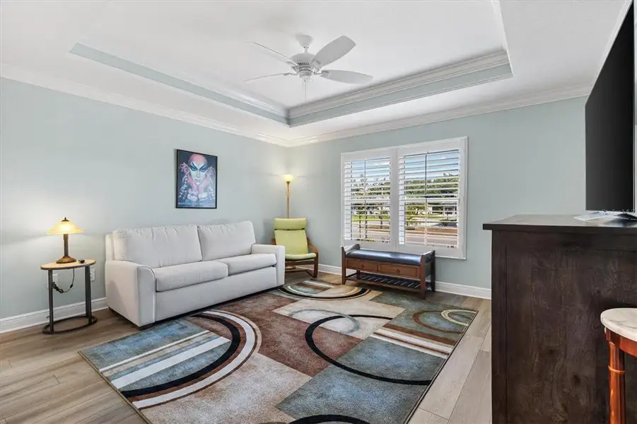 Furnished interior view inside a new home in , The Villages (Image 10).