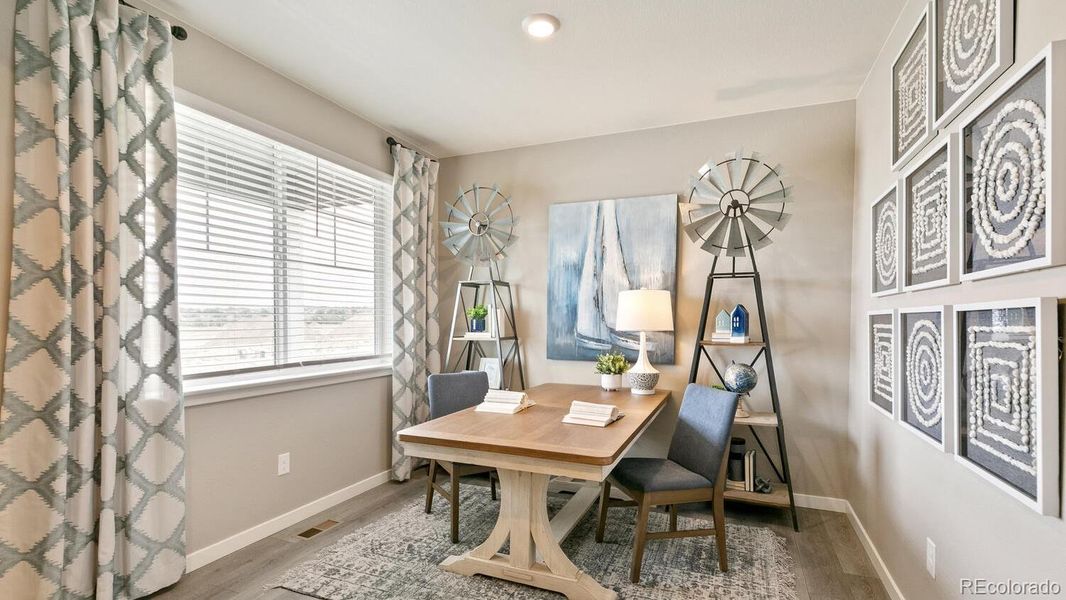 Furnished interior view inside a new home in Spring Valley Ranch, Elizabeth (Image 16).
