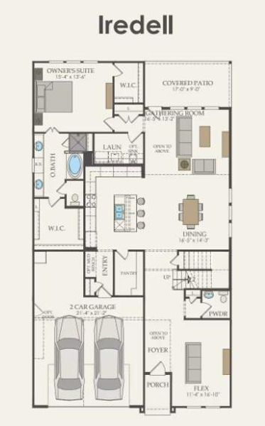 Pulte Homes, Iredell/HC201 floor plan Pulte Homes, Iredell/HC201 floor plan