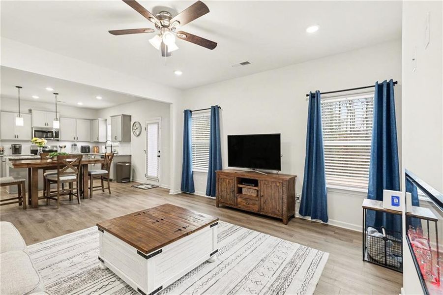 Furnished interior view inside a new home in Morgan Landing, Carrollton (Image 6).