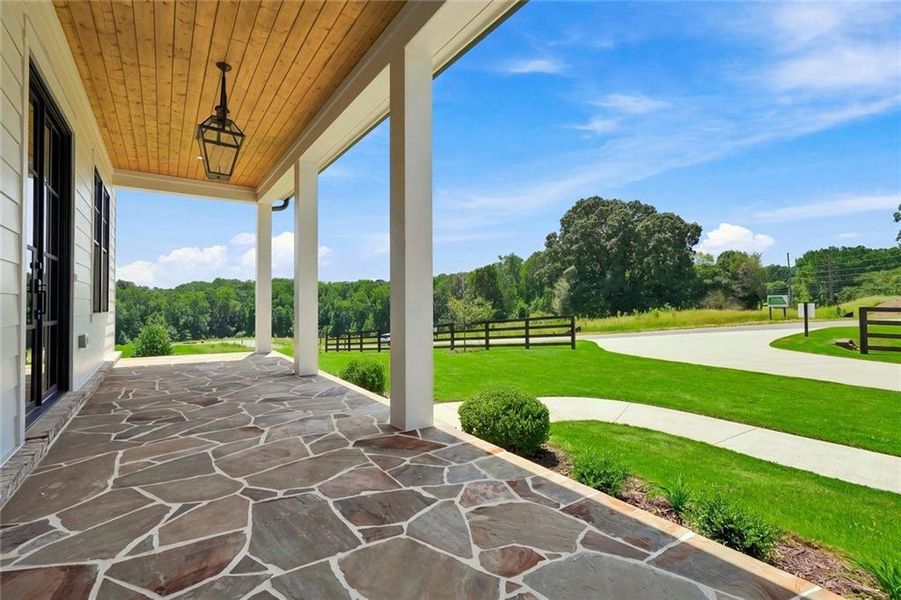 Exterior details and patio area of a home in , Canton (Image 4).
