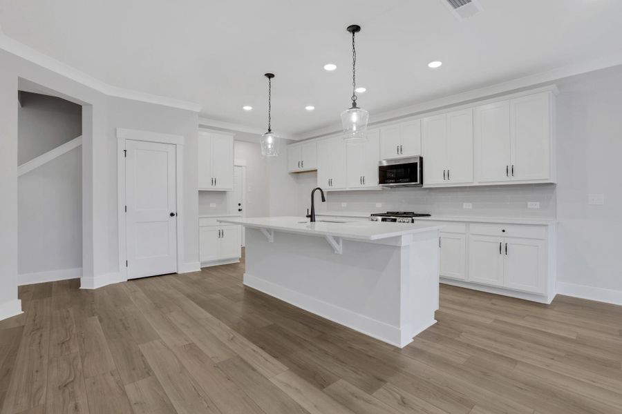 Furnished interior view inside a new home in Villas at Dawsonville Townhomes, Dawsonville (Image 9).