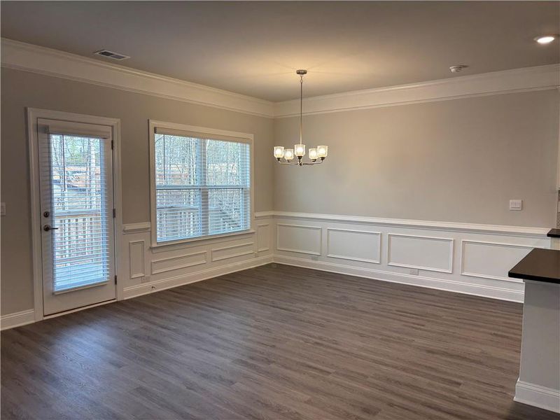 Spacious, unfurnished interior of a new home in Tuscany Hills, Douglasville (Image 12).