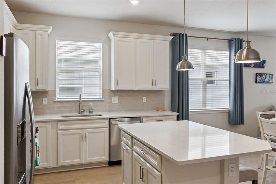 Furnished interior view inside a new home in Del Webb Oasis, Winter Garden (Image 18).
