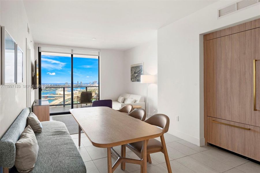 Furnished interior view inside a new home in , Miami (Image 4).