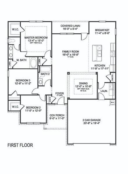 2D floor plan layout of this home in Kerns Ridge, Salisbury, NC (Image 2). 2D floor plan layout of this home in Kerns Ridge, Salisbury, NC (Image 2).