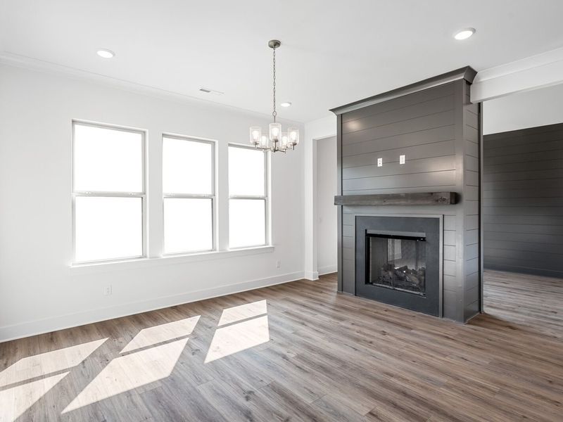 Spacious, unfurnished interior of a new home in Shelton Square, Murfreesboro (Image 48).