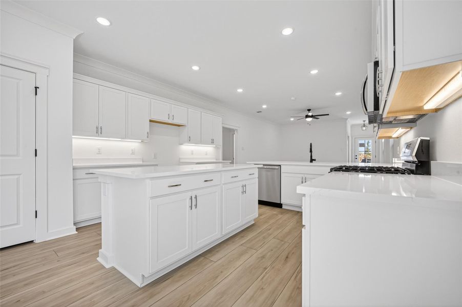 Furnished interior view inside a new home in Mostyn Springs, Magnolia (Image 7).