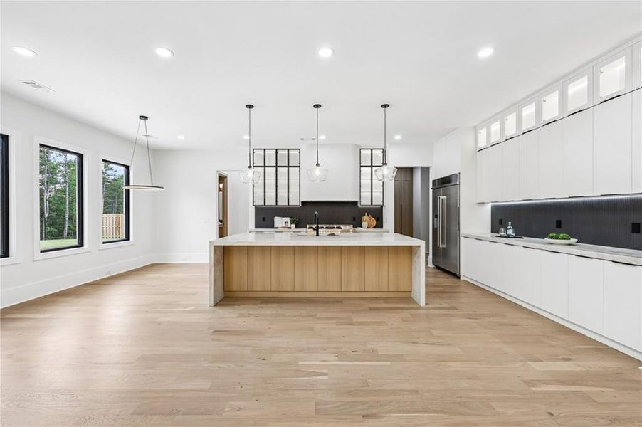 Furnished interior view inside a new home in , Flowery Branch (Image 11).