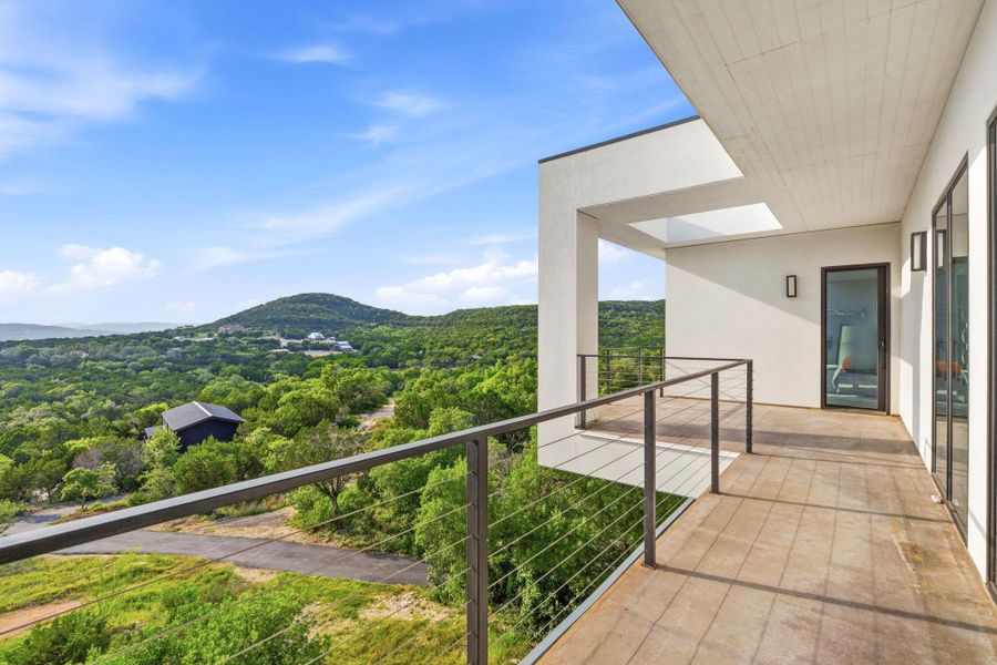 Exterior details and patio area of a home in , Volente (Image 3).