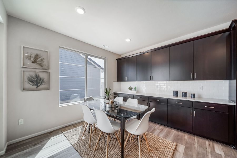 Furnished interior view inside a new home in The Reserve at Green Valley Ranch, Aurora (Image 11).