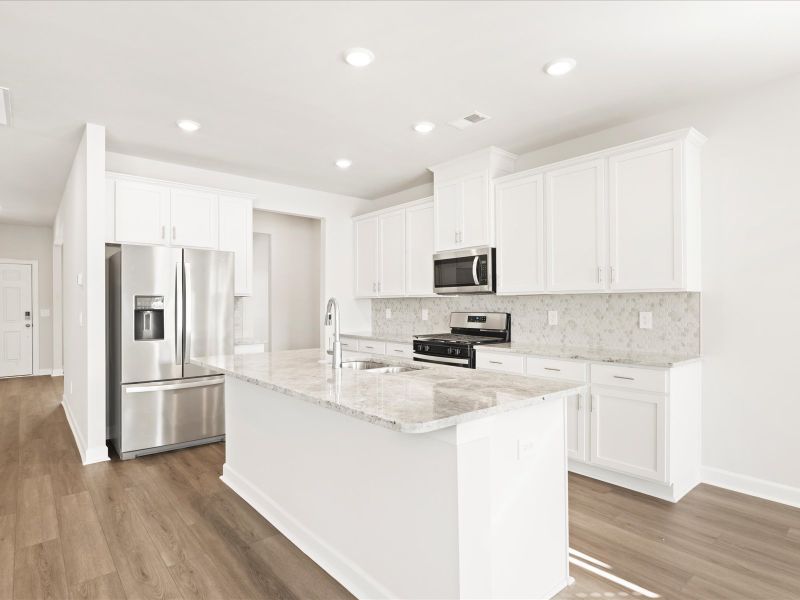 Furnished interior view inside a new home in Maxwell Commons, Easley (Image 3). Furnished interior view inside a new home in Maxwell Commons, Easley (Image 3).