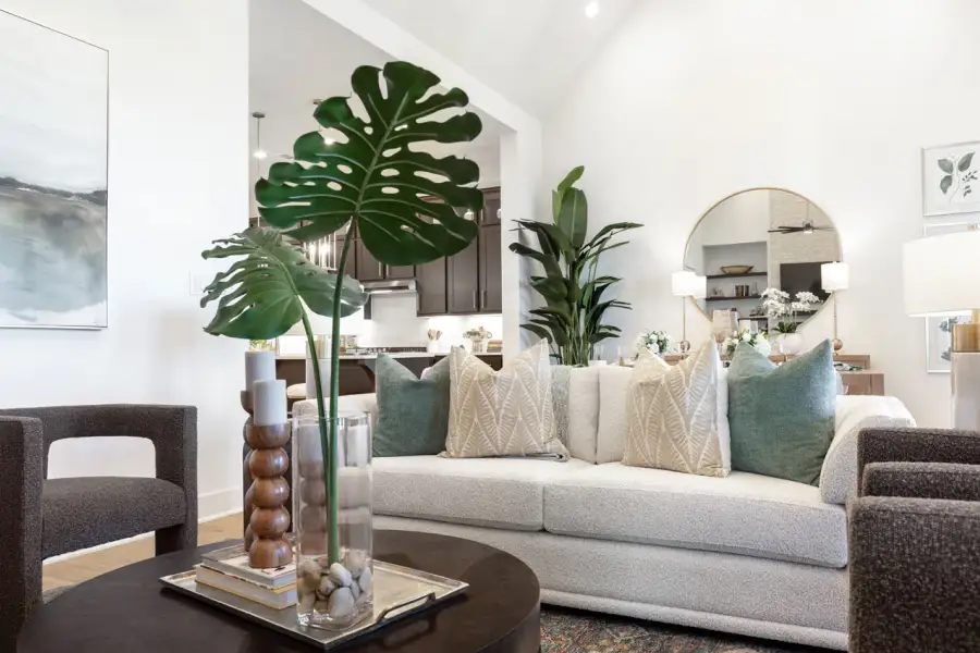 Representative Family Room - some options shown