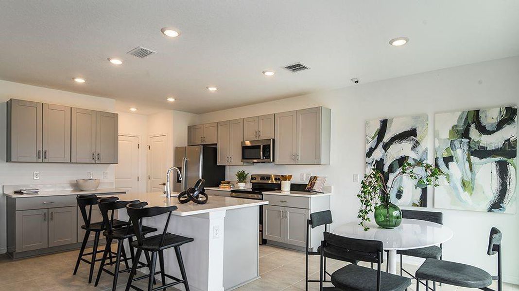 Furnished interior view inside a new home in Marion Creek, Haines City (Image 13).