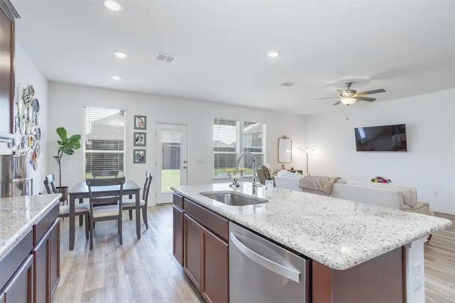 Furnished interior view inside a new home in , Anna (Image 13). Furnished interior view inside a new home in , Anna (Image 13).