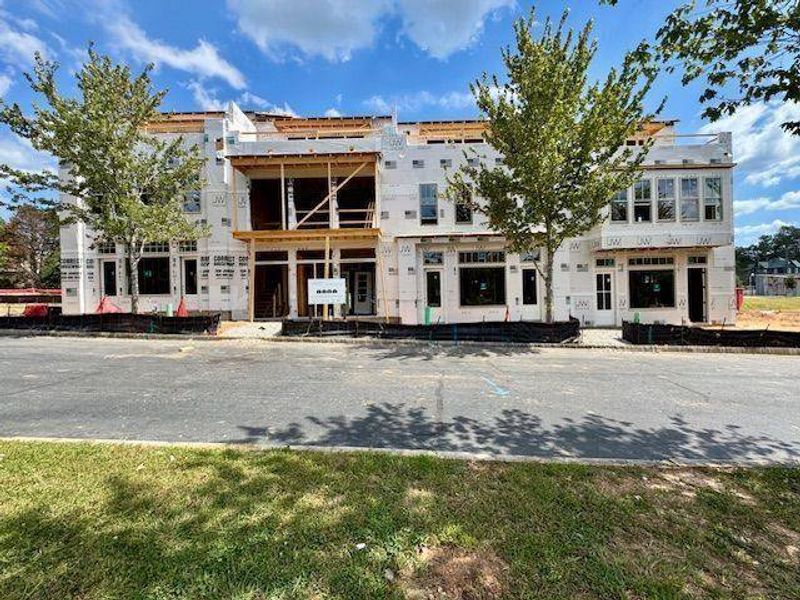 In-progress construction of a new home in , Senoia, GA (Image 35).