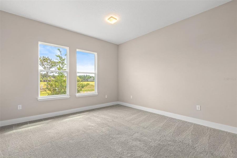 Spacious, unfurnished interior of a new home in Gray Hawk at Hole Two, Daytona Beach (Image 57). Spacious, unfurnished interior of a new home in Gray Hawk at Hole Two, Daytona Beach (Image 57).