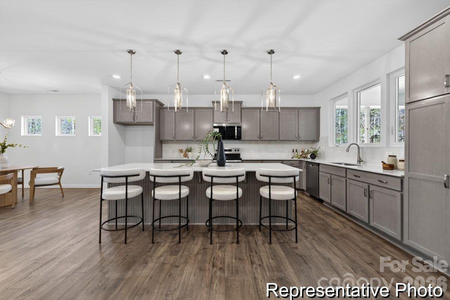Furnished interior view inside a new home in Beaver Creek, Statesville (Image 22).