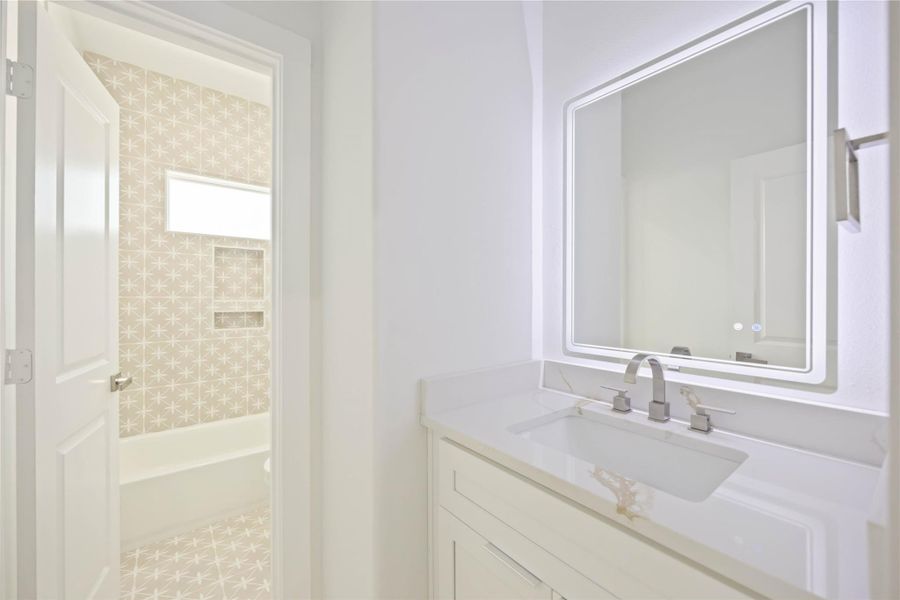 Furnished interior view inside a new home in , Houston (Image 9). Furnished interior view inside a new home in , Houston (Image 9).