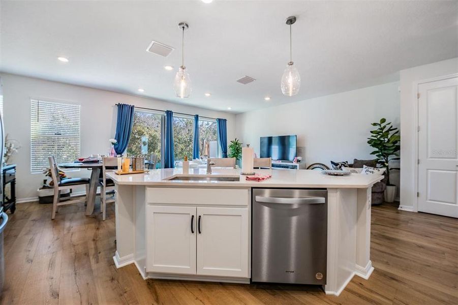 Furnished interior view inside a new home in , Land O' Lakes (Image 23).