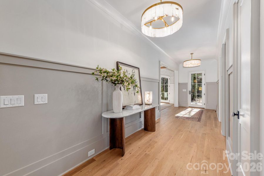 Furnished interior view inside a new home in , Charlotte (Image 18).