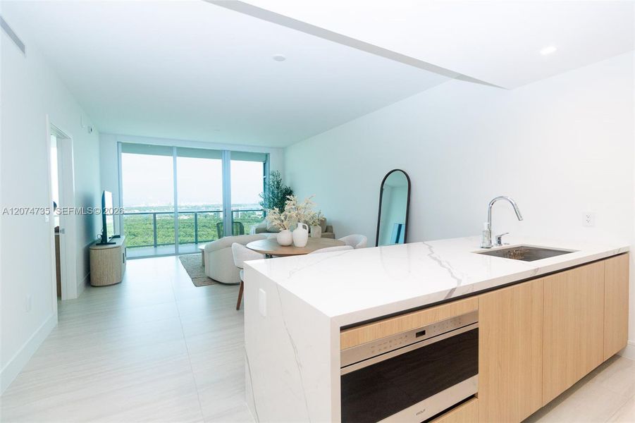 Furnished interior view inside a new home in , North Miami (Image 11).