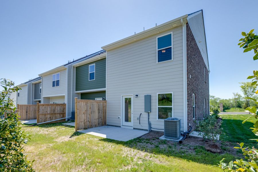 Representative exterior photo of a completed home built from the Annapolis by Parkside Builders in Oxford Station, Gallatin, TN (Image 22).