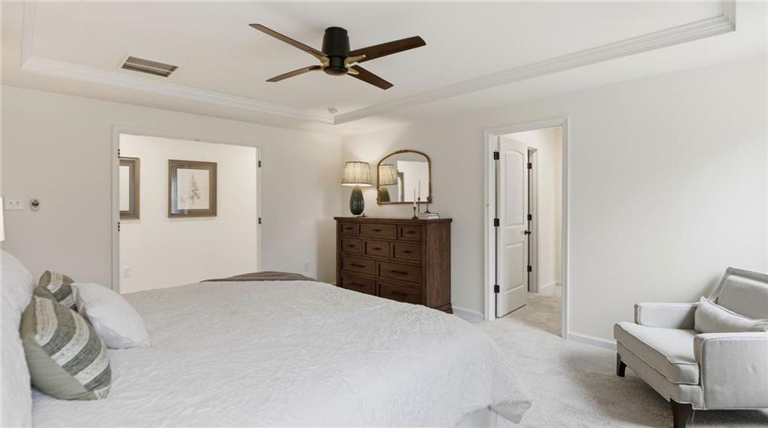 Furnished interior view inside a new home in , Dawsonville (Image 47).