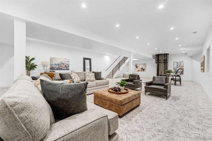 Furnished interior view inside a new home in , Superior (Image 35).