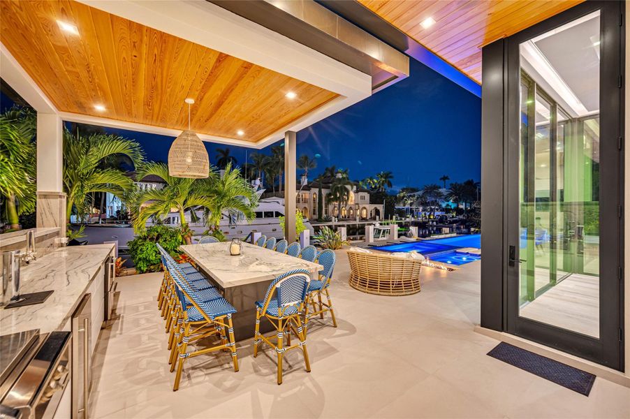 Exterior details and patio area of a home in , Fort Lauderdale (Image 23). Exterior details and patio area of a home in , Fort Lauderdale (Image 23).