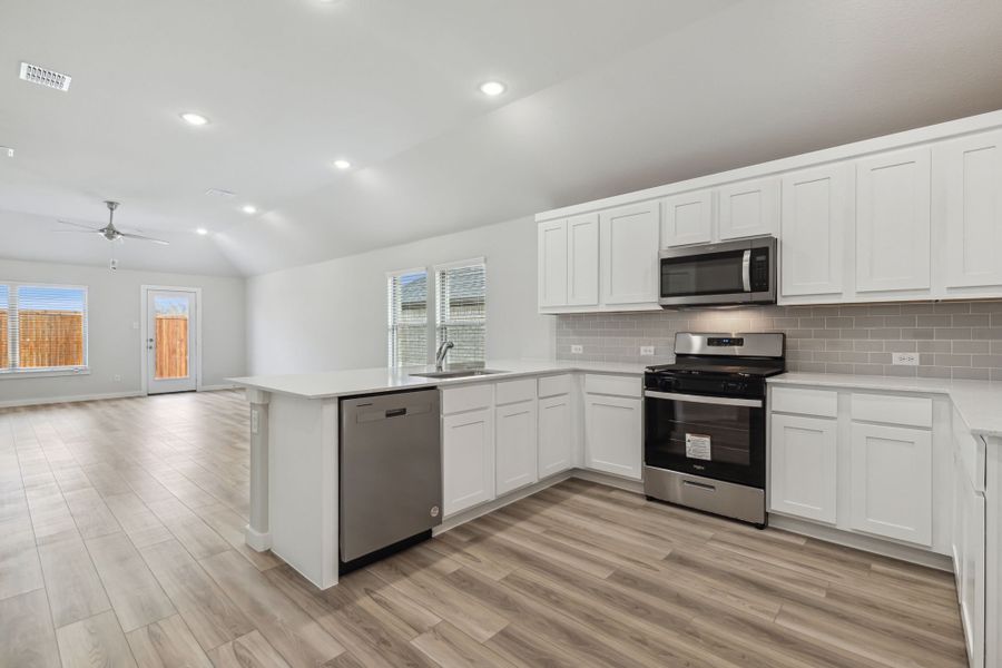 Open Floorplan in the Jade II home plan by Trophy Signature Homes – REPRESENTATIVE PHOTO Open Floorplan in the Jade II home plan by Trophy Signature Homes – REPRESENTATIVE PHOTO