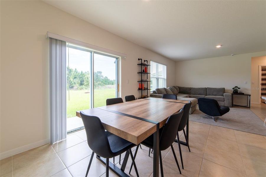 Furnished interior view inside a new home in , Harmony (Image 45).