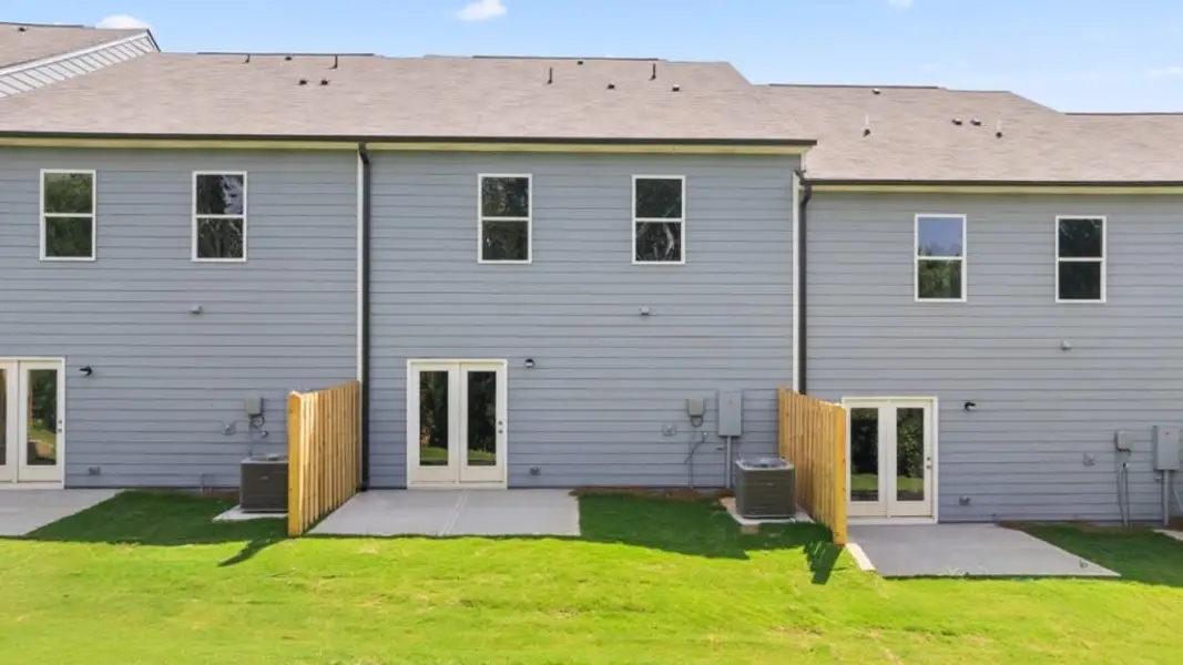 Exterior details and patio area of a home in Rolling Meadows, Jasper (Image 3).