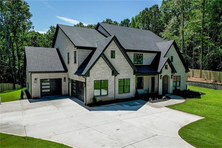 Front exterior of a new home in , Gainesville, GA, highlighting curb appeal (Image 11).
