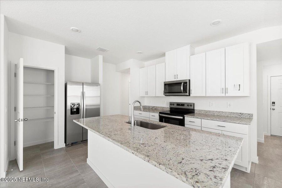 Furnished interior view inside a new home in Kings Preserve, Jacksonville (Image 12).