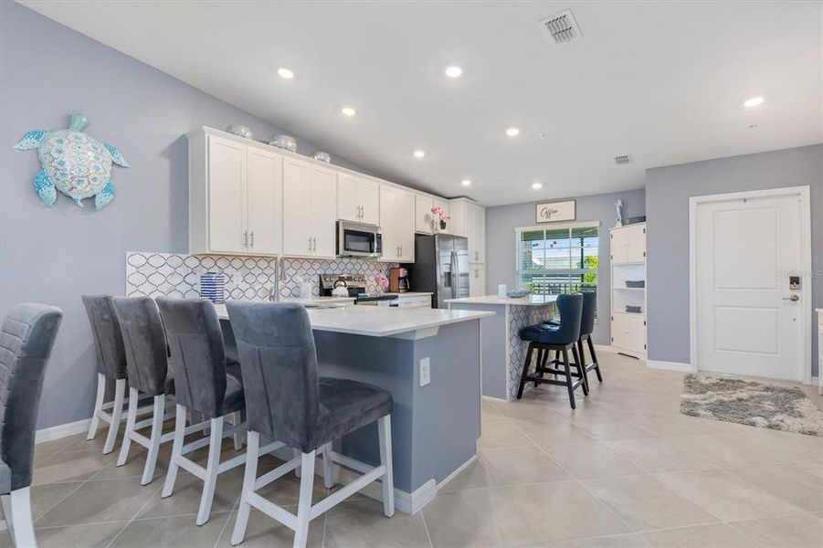 Furnished interior view inside a new home in , Venice (Image 4). Furnished interior view inside a new home in , Venice (Image 4).