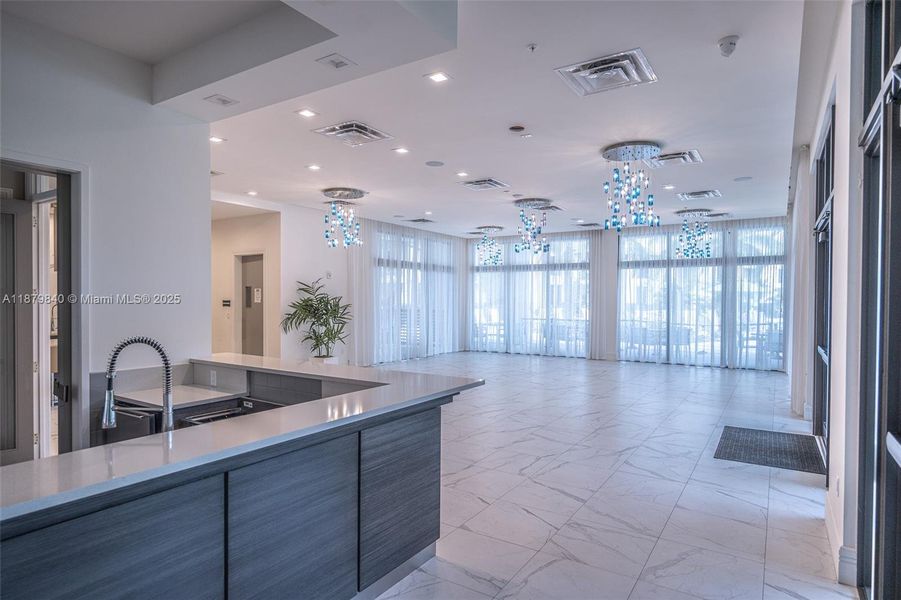 Furnished interior view inside a new home in , Doral (Image 3).